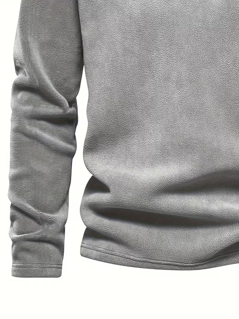 Vincent - Pull Intemporel Zippé Col Montant