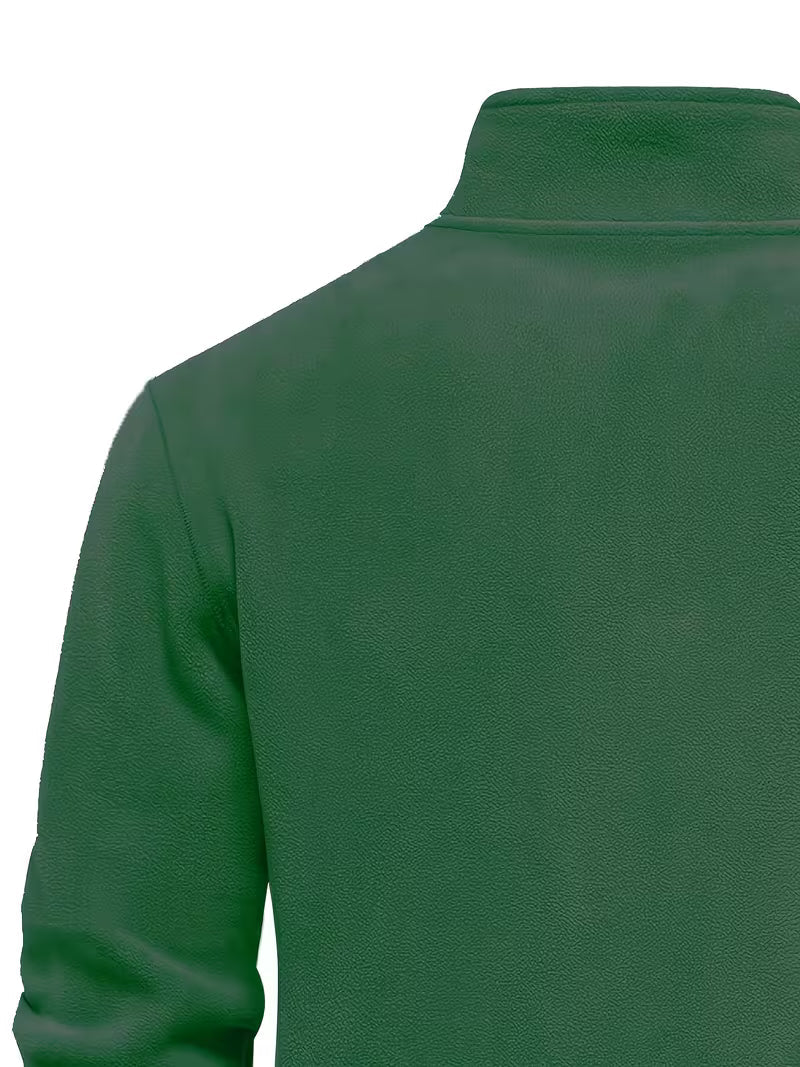 Vincent - Pull Intemporel Zippé Col Montant