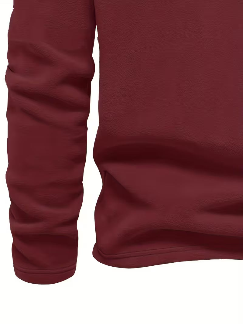 Vincent - Pull Intemporel Zippé Col Montant