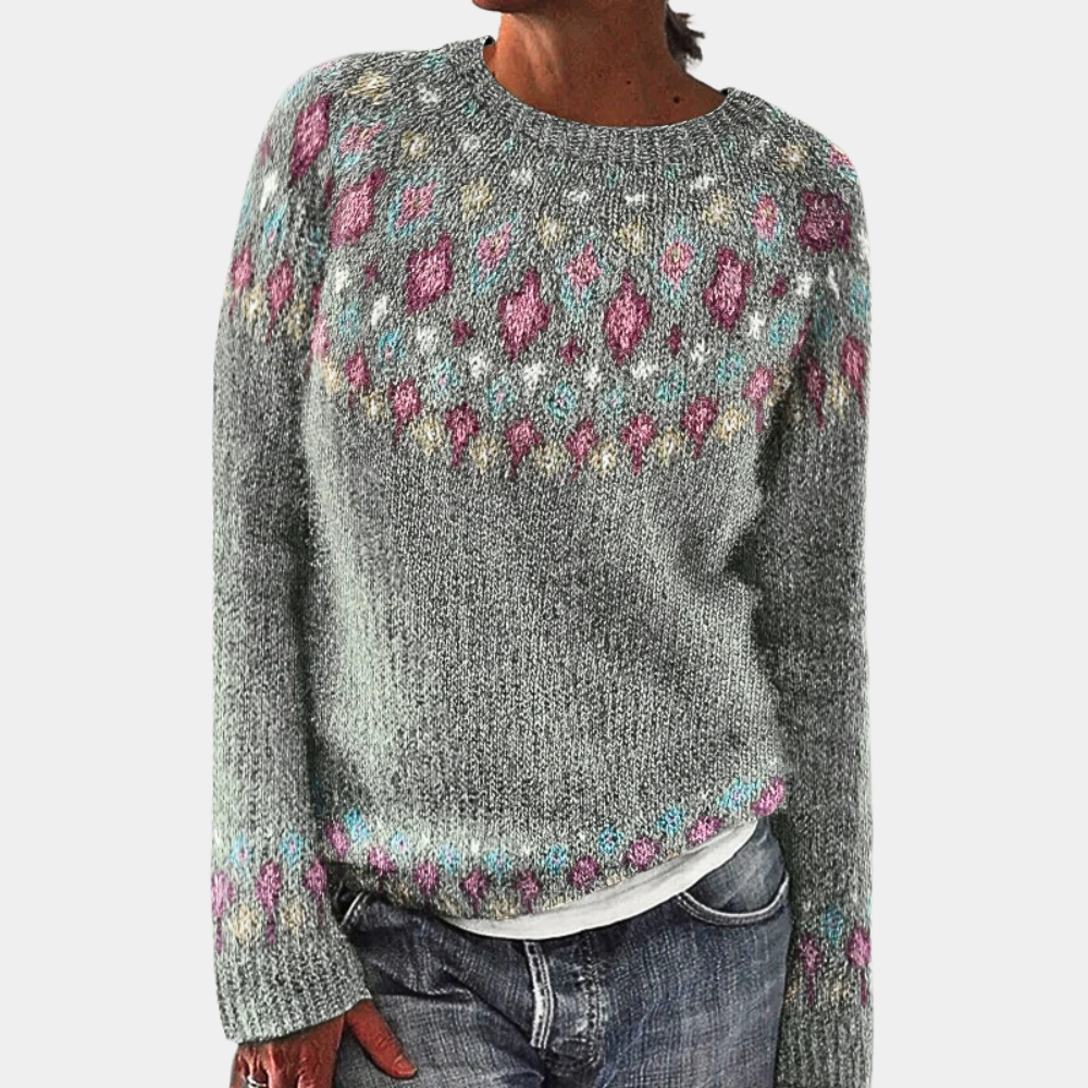 Camille - Pull Maille Chaud Chaleur Hiver Femme