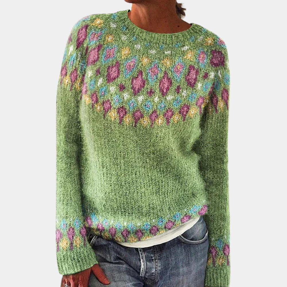 Camille - Pull Maille Chaud Chaleur Hiver Femme