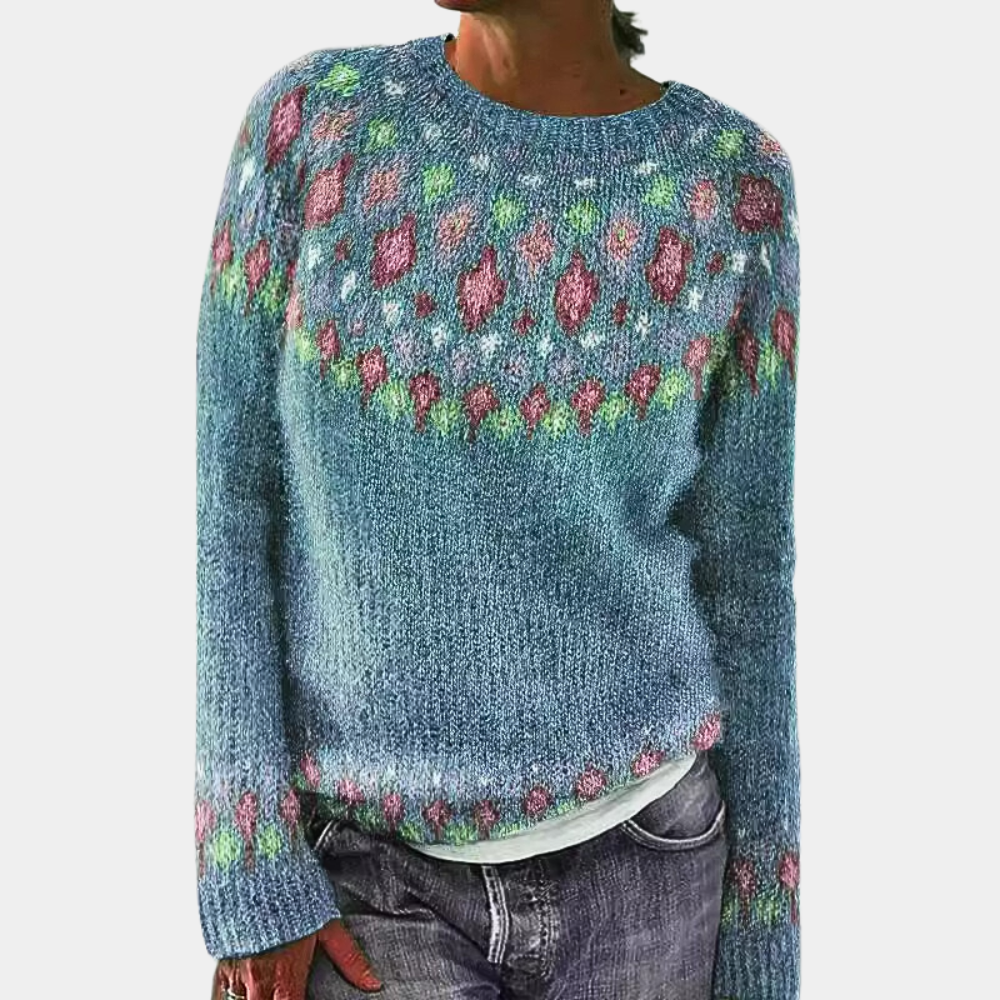 Camille - Pull Maille Chaud Chaleur Hiver Femme