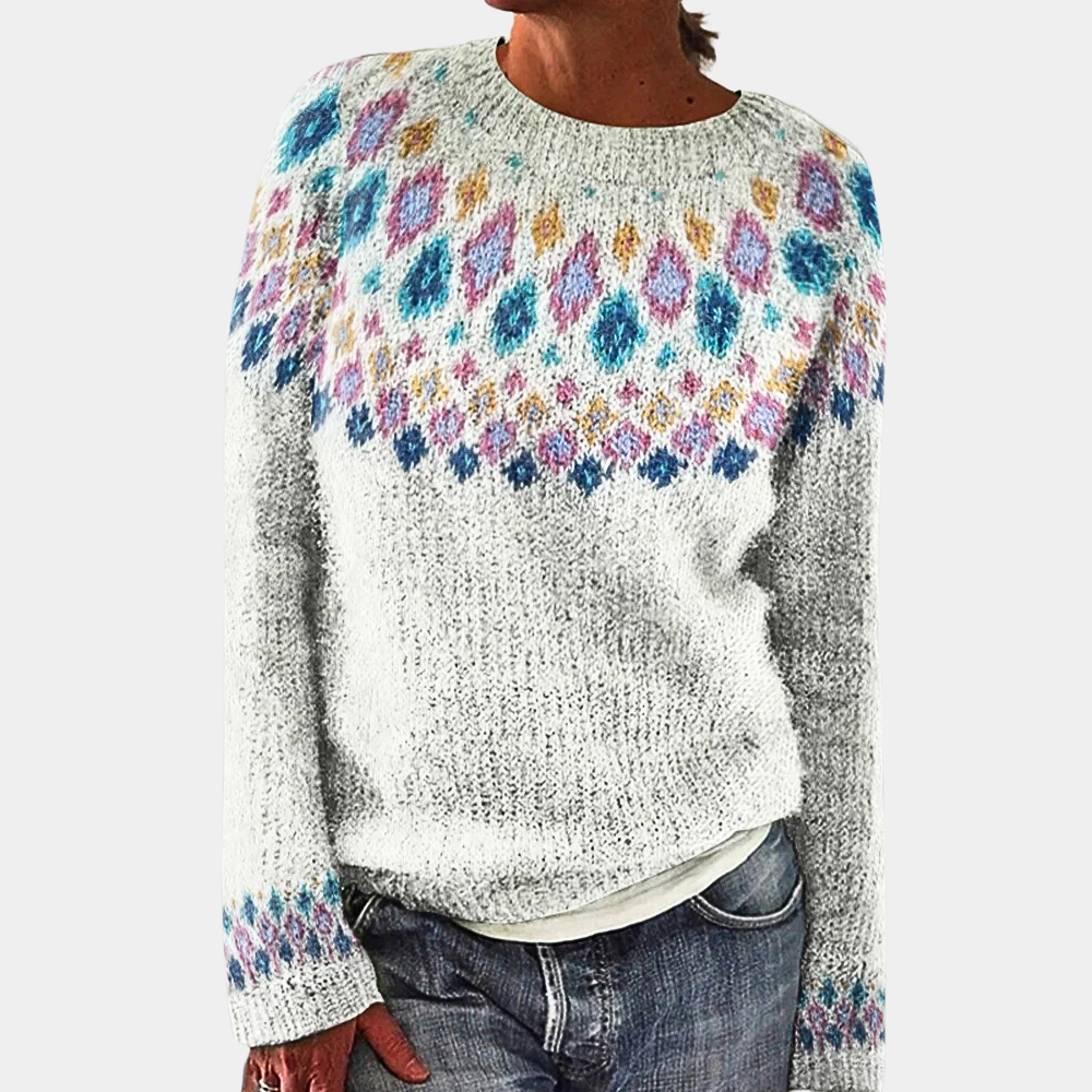 Camille - Pull Maille Chaud Chaleur Hiver Femme