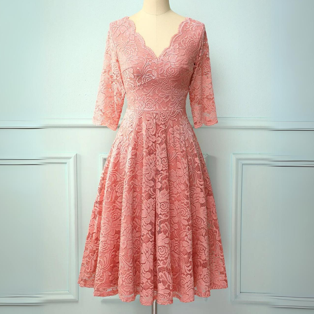Juliette - Robe D'Été Légère Mi-Longue Imprimée Femme