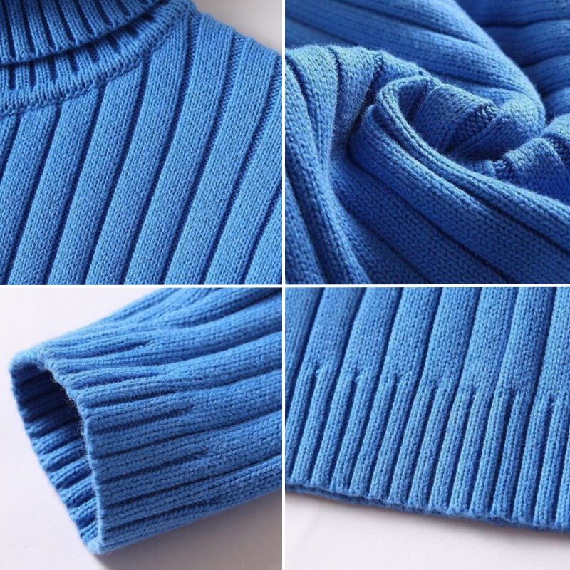 Hugo - Pull automne à col roulé homme