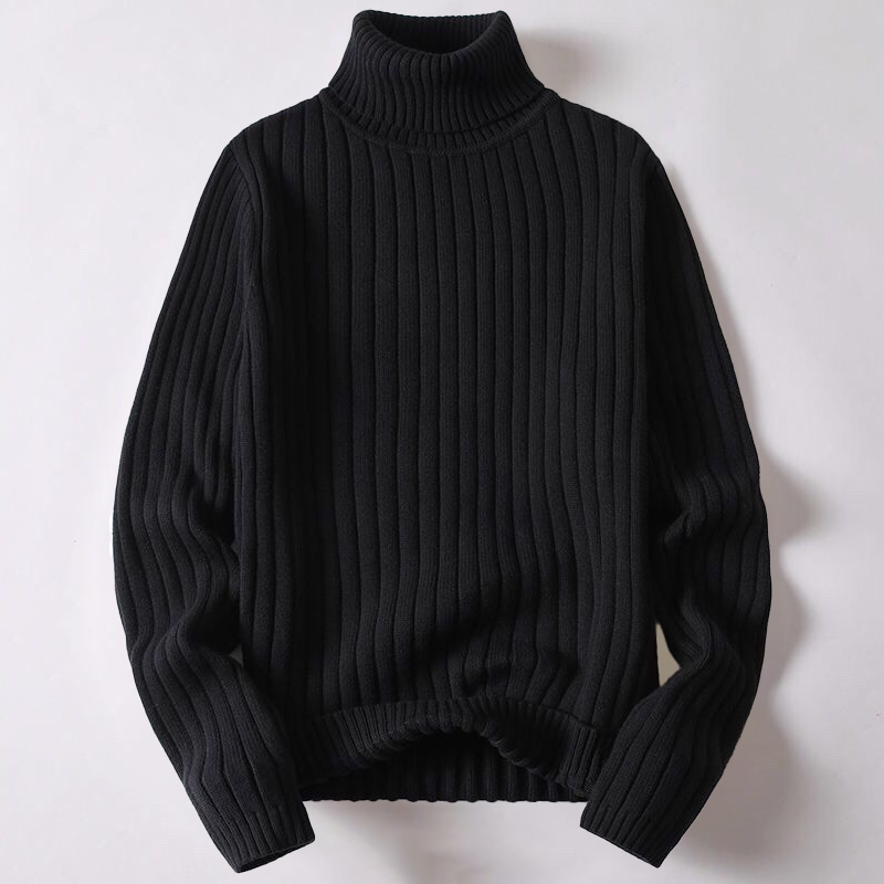Hugo - Pull automne à col roulé homme