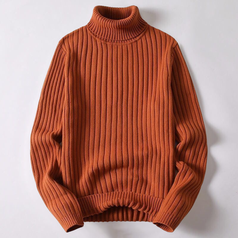 Hugo - Pull automne à col roulé homme