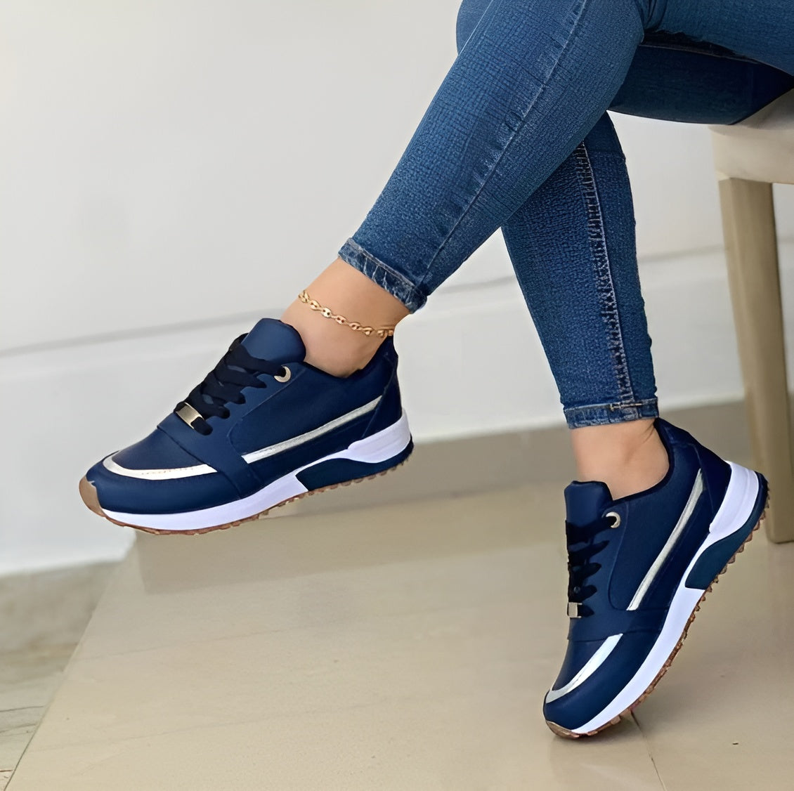 Sandrine - Baskets Élégantes Confortables