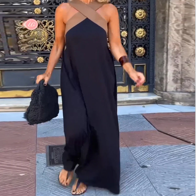 Véronique - Robe Longue Femme Dos Nu