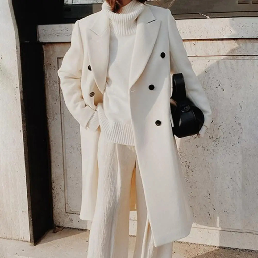 Odile - Manteau long élégant femme