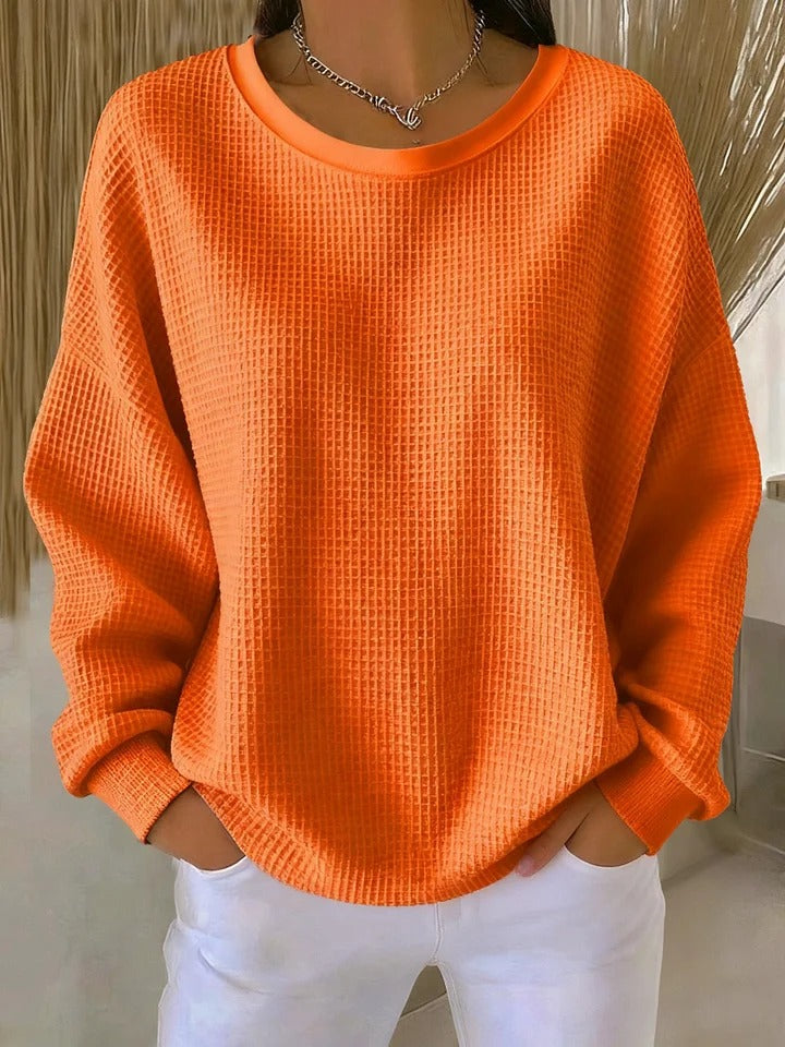 Chantal | Pull Élégant Col Rond Oversize