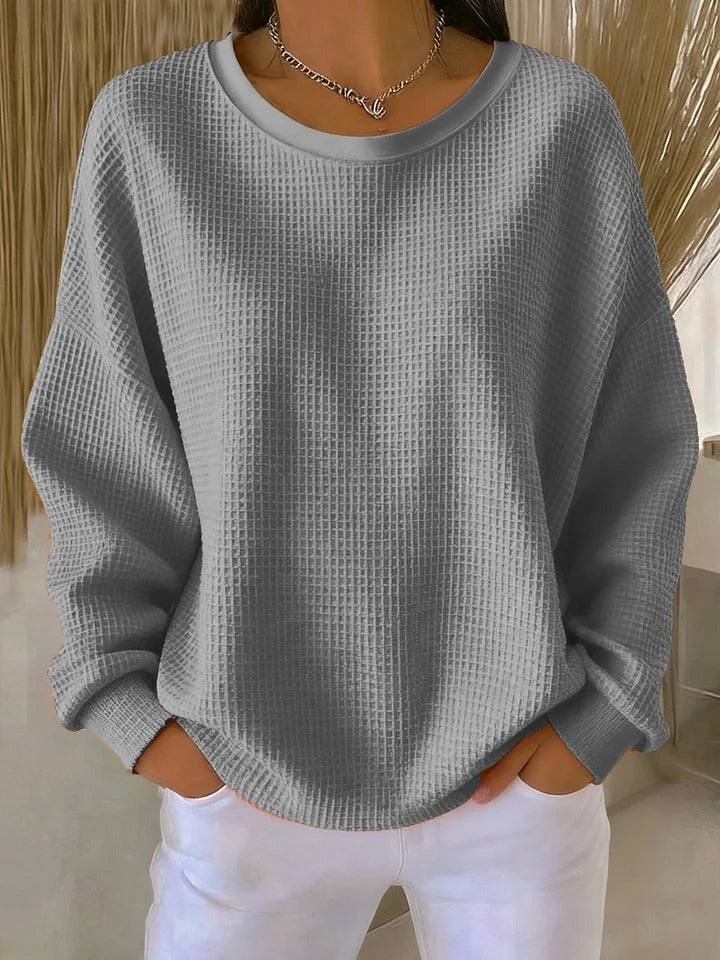 Chantal | Pull Élégant Col Rond Oversize
