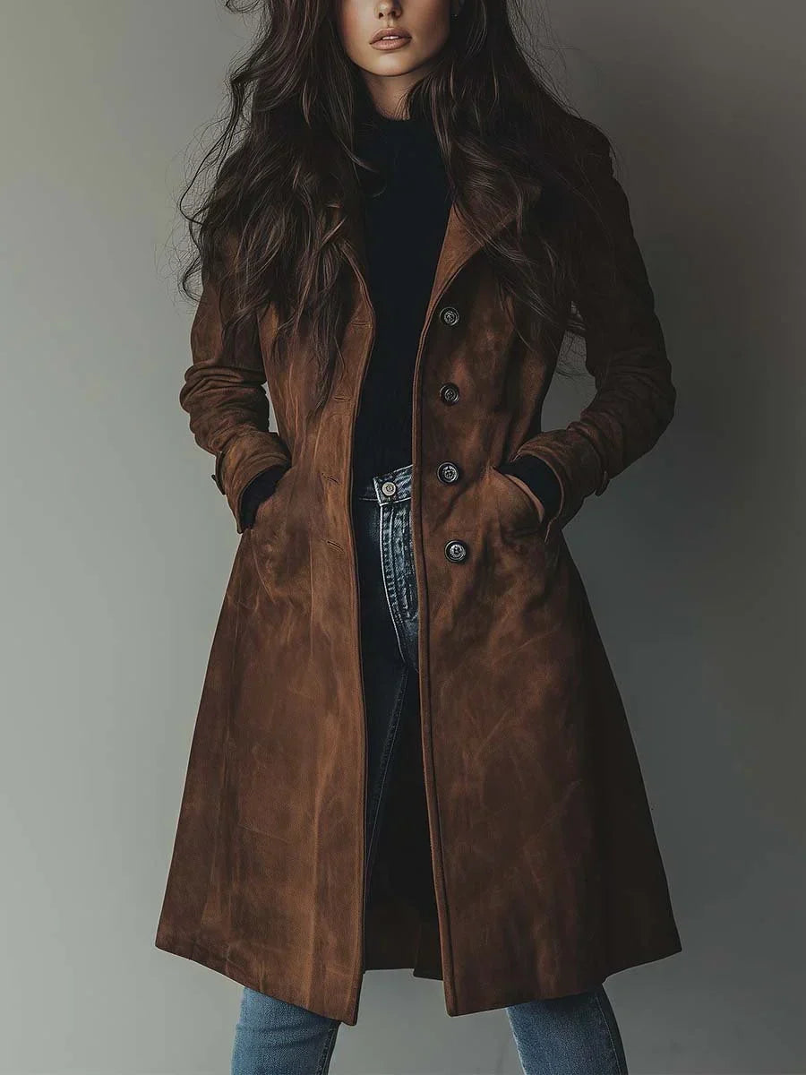 Isabelle | Trench Chic Vintage Daim