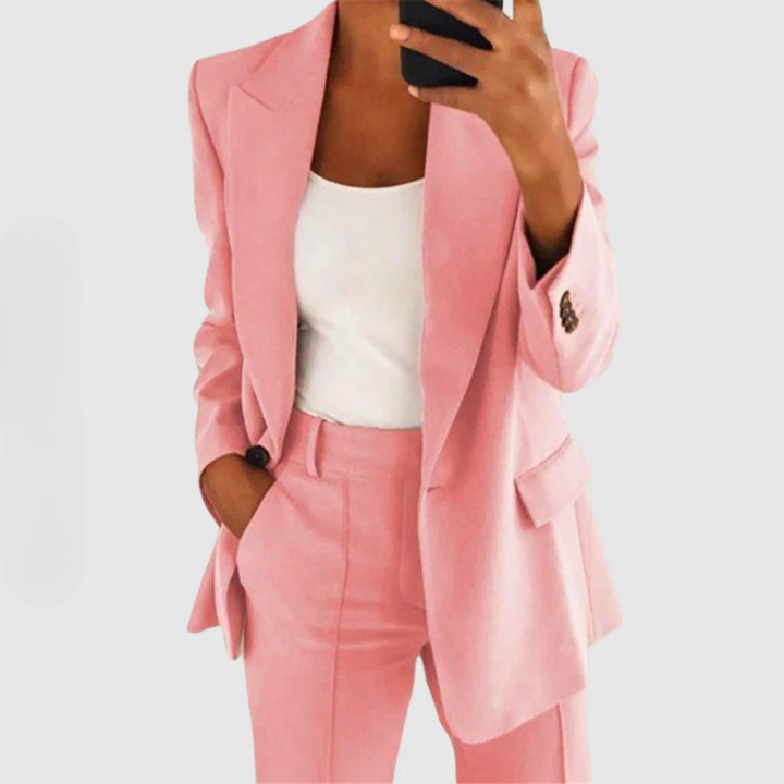 Lotta - Ensemble Tailleur Femme Élégant - Ajustement Parfait - Femme-3