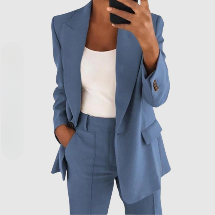 Lotta - Ensemble Tailleur Femme Élégant - Ajustement Parfait - Femme-5