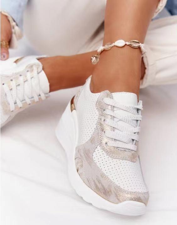 Anna - Femme Baskets Marche Confort