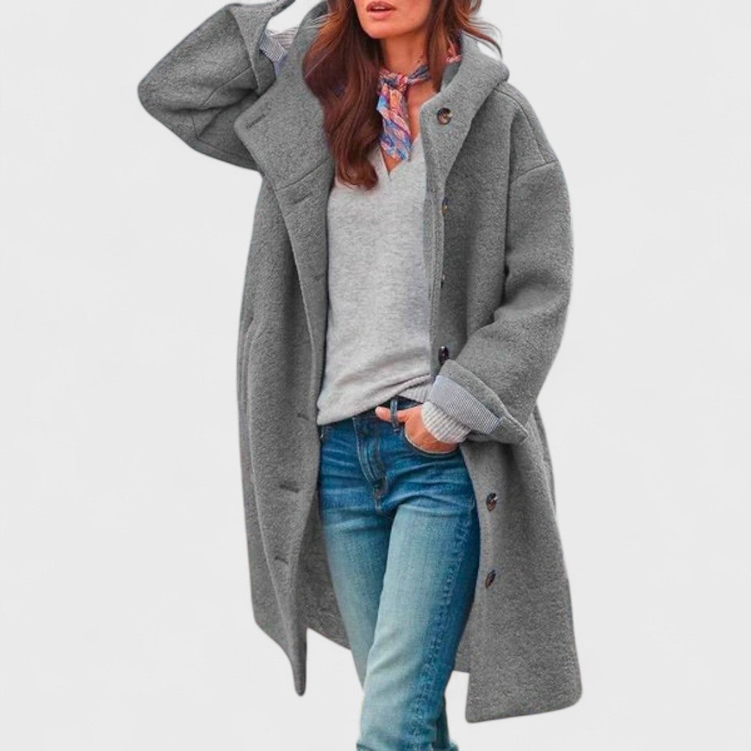 Catherine | Manteau Chic Oversize Bouclé