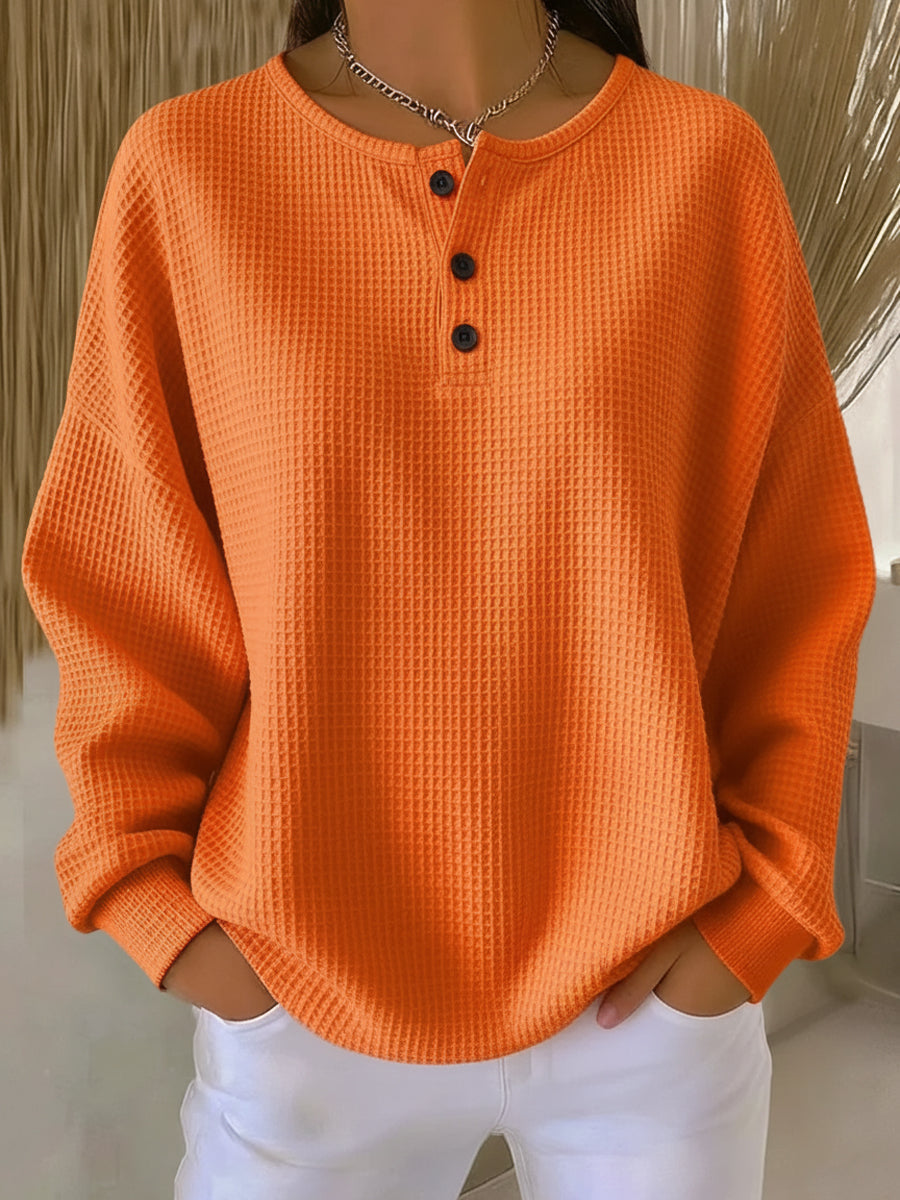 Chloé - Haut Élégant Oversize Col Boutonné