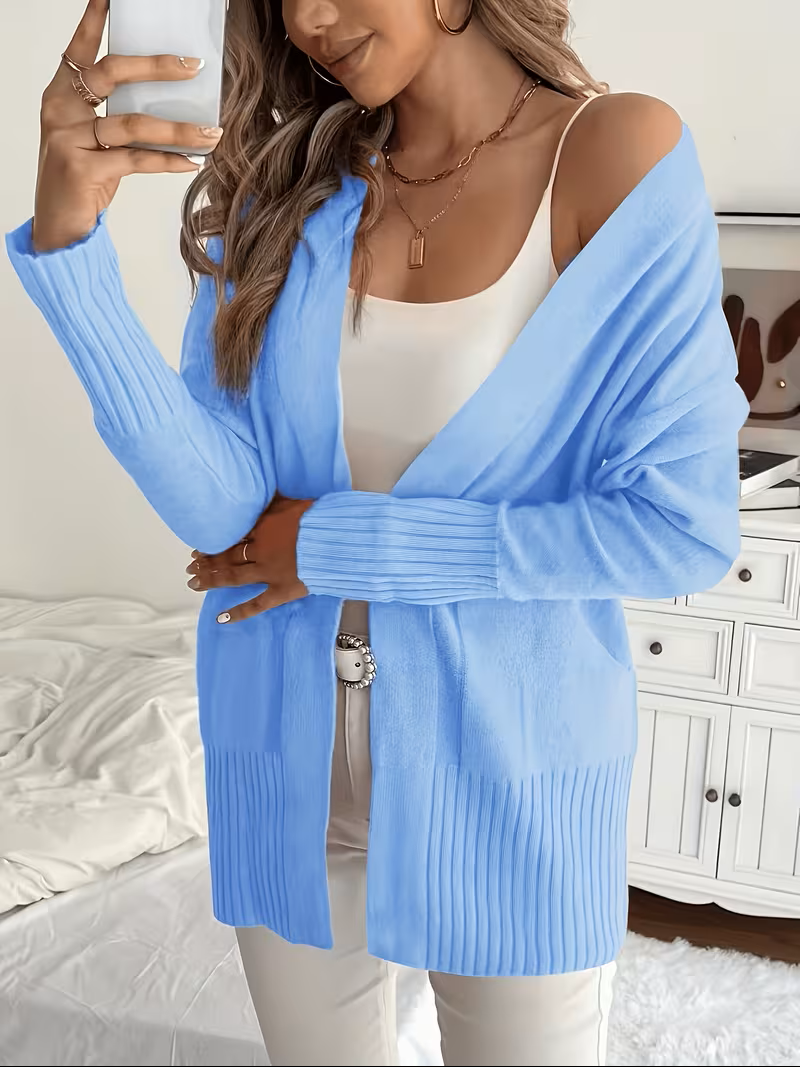 Caroline - Cardigan Élégant Oversize Ouvert