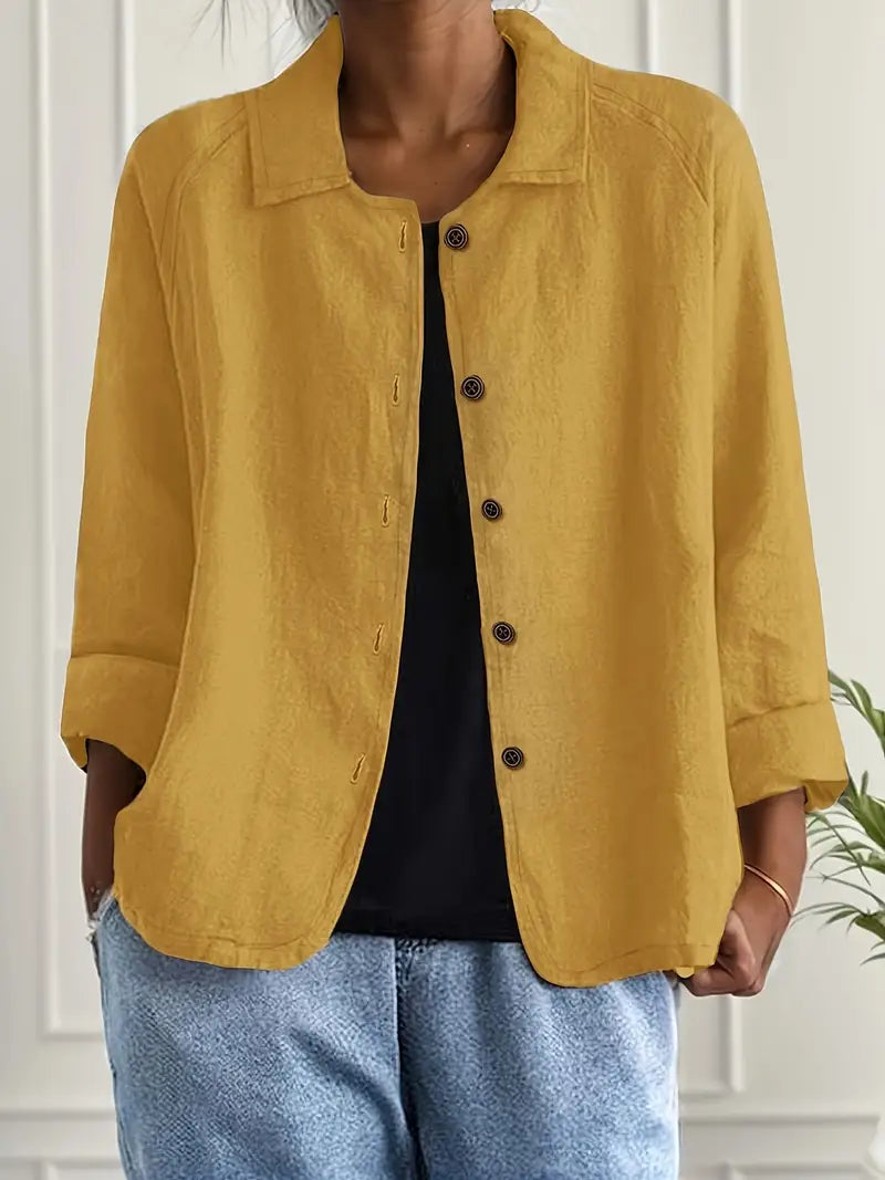 Juliette | Cardigan Élégant Classique Boutonné