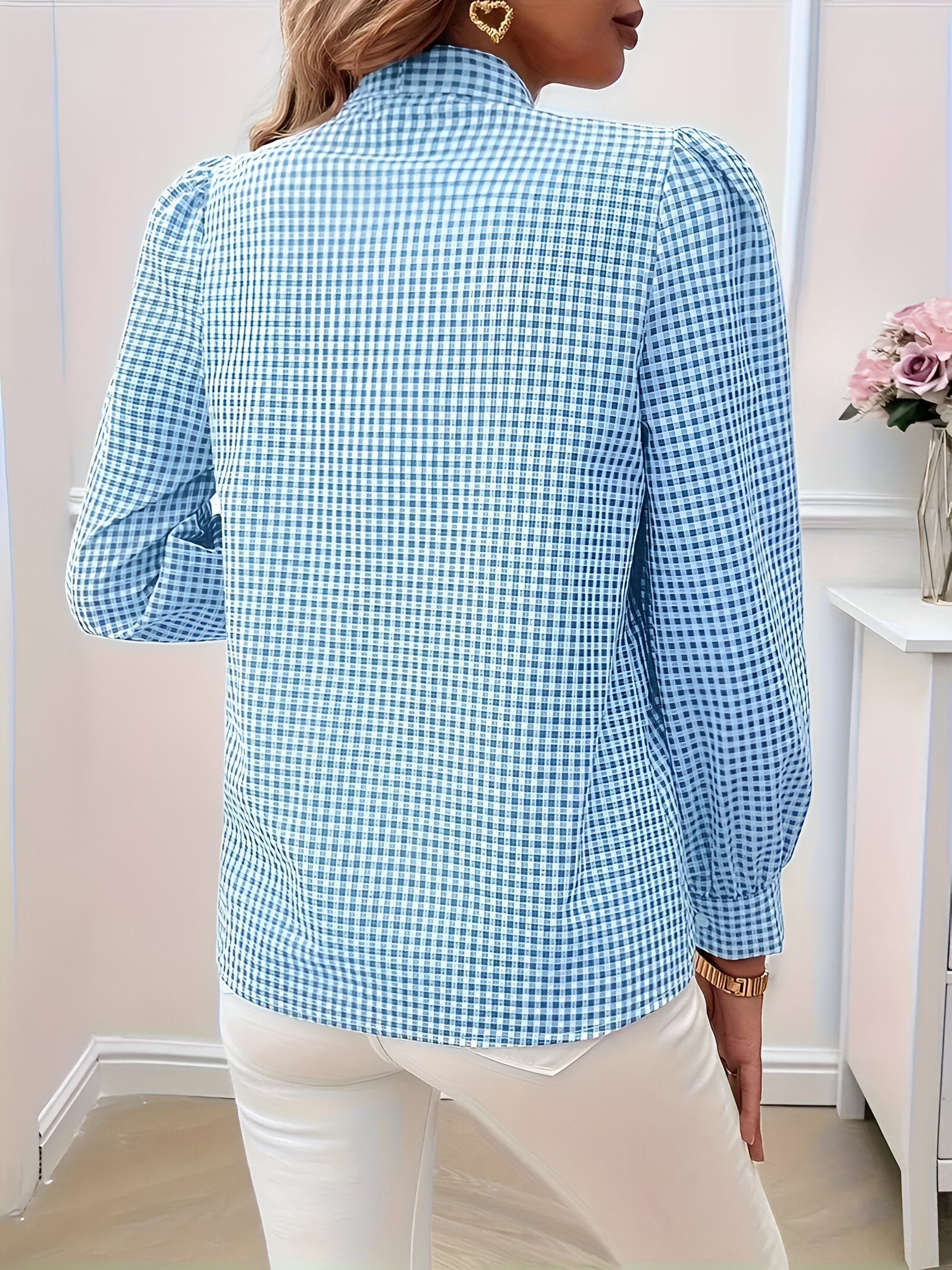 Chemise Femme À Manches Bouffantes - Aline