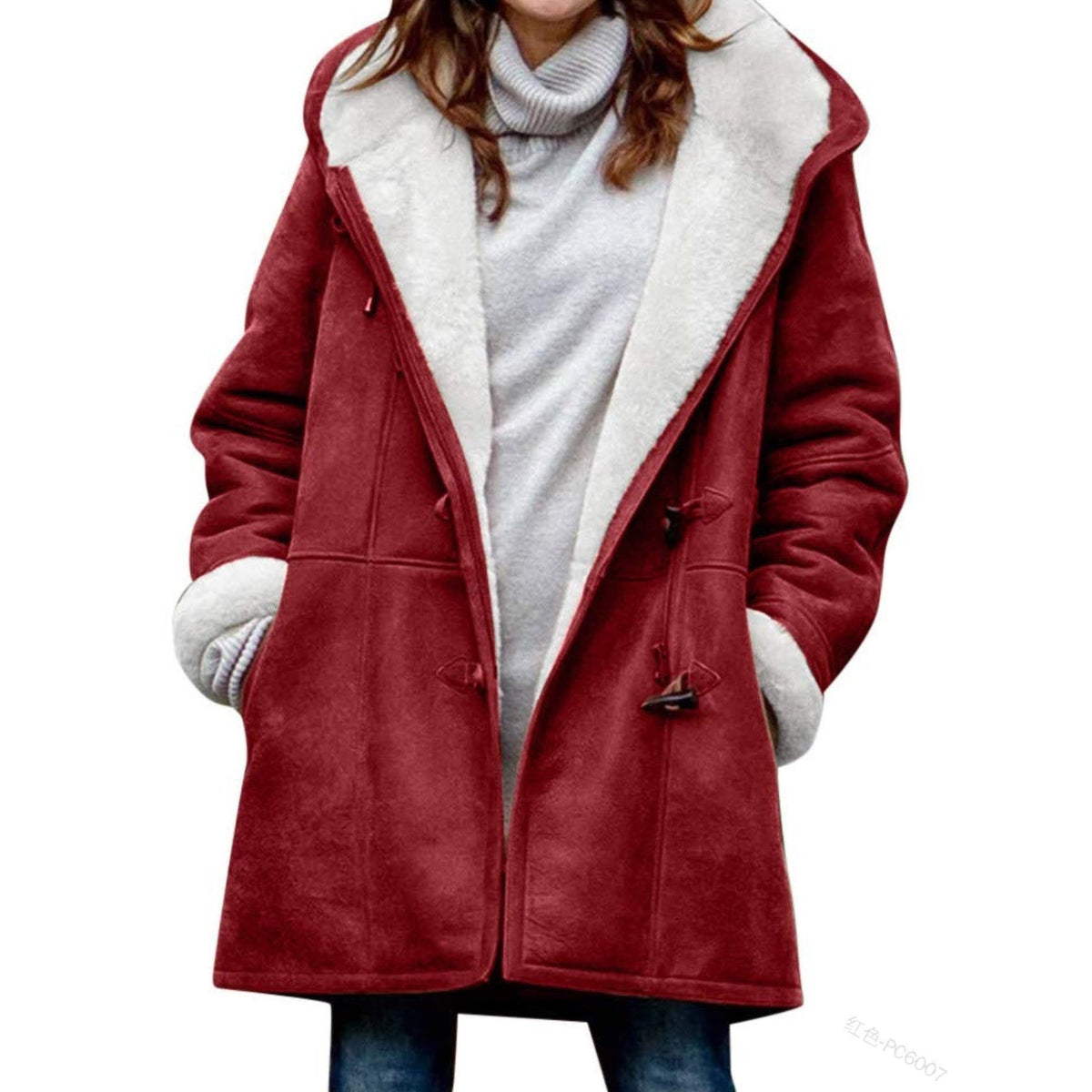 Isabelle - Manteau Chic Daim Doublé