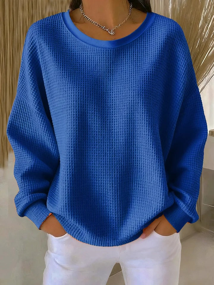 Chantal | Pull Élégant Col Rond Oversize