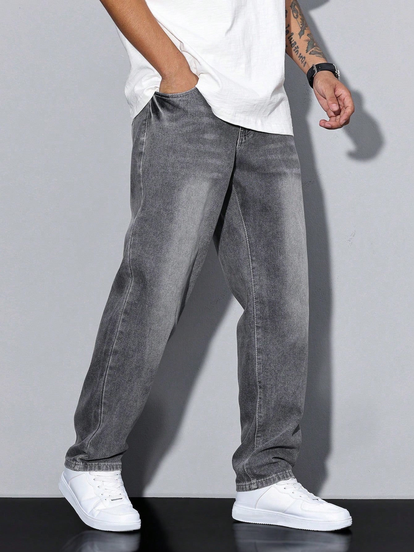Gabriel - Jean Baggy Confortable Homme