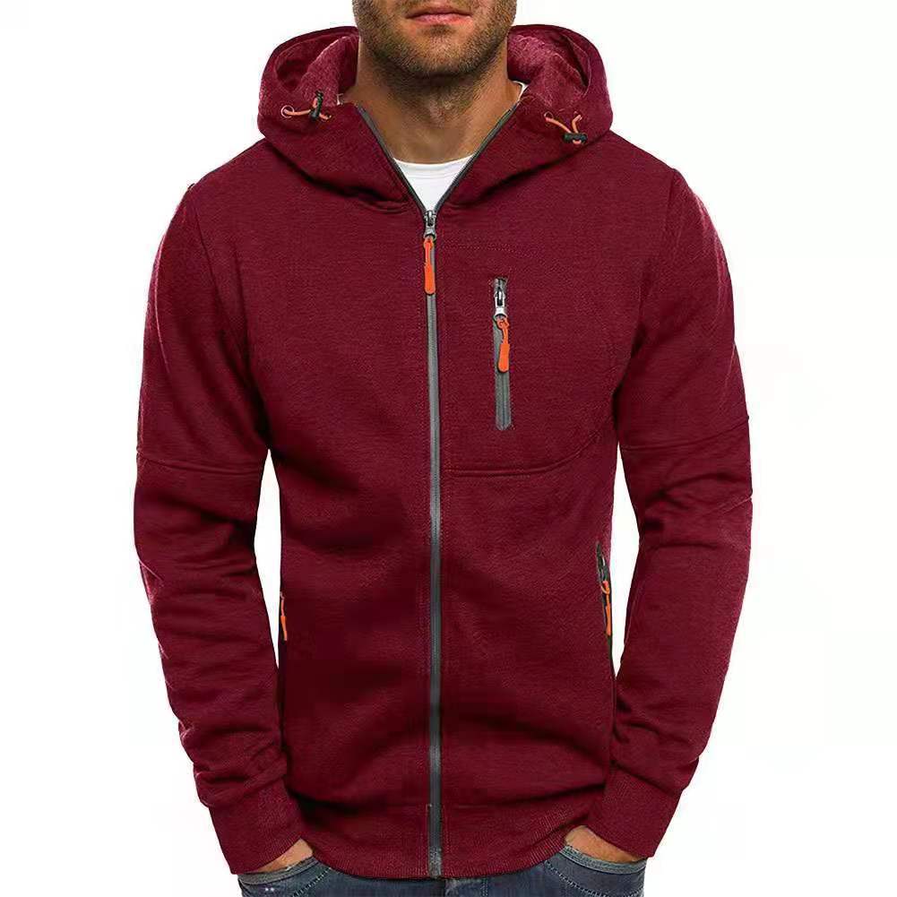 Christophe - Hoodie Chic Zippé Poches