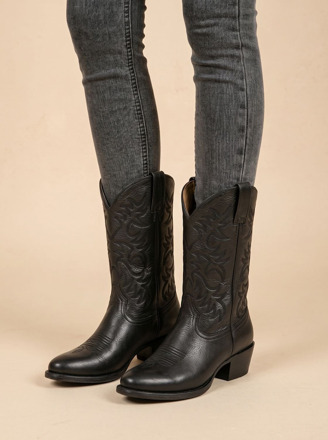 Christine - Bottes Cowboy Élégantes Brodées