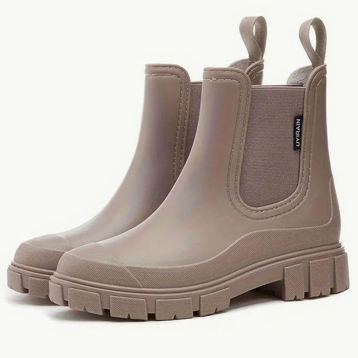 Juliette - Bottes de Pluie Élégantes Semelle Crantée