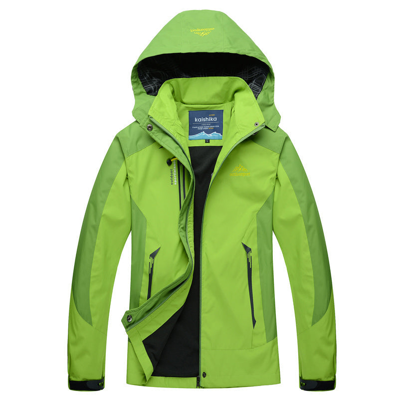 Nathalie - Veste Élégante Imperméable Capuche