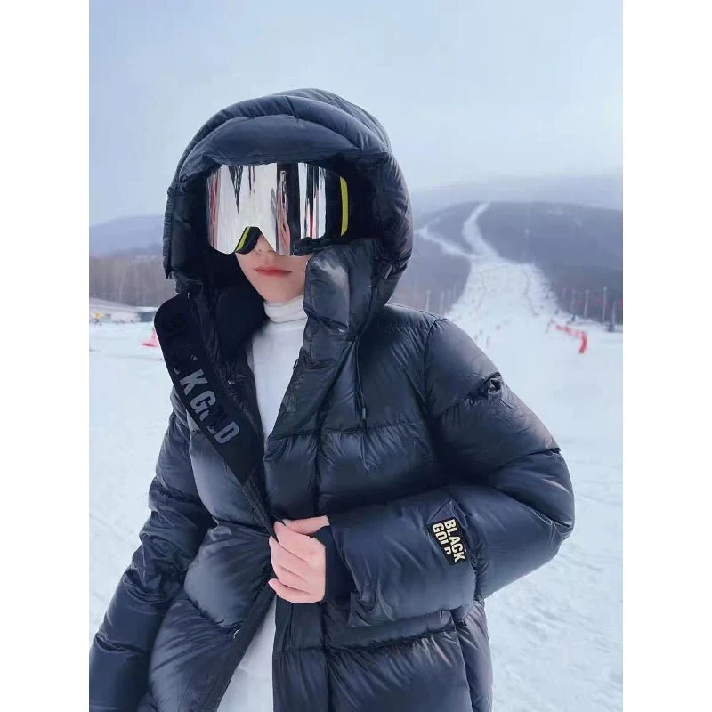 Sylvie - Doudoune Chic Longue à Capuche