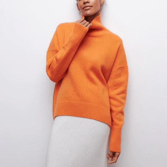 Adèle – Pull oversize en coton doux, parfait pour les journées fraîches