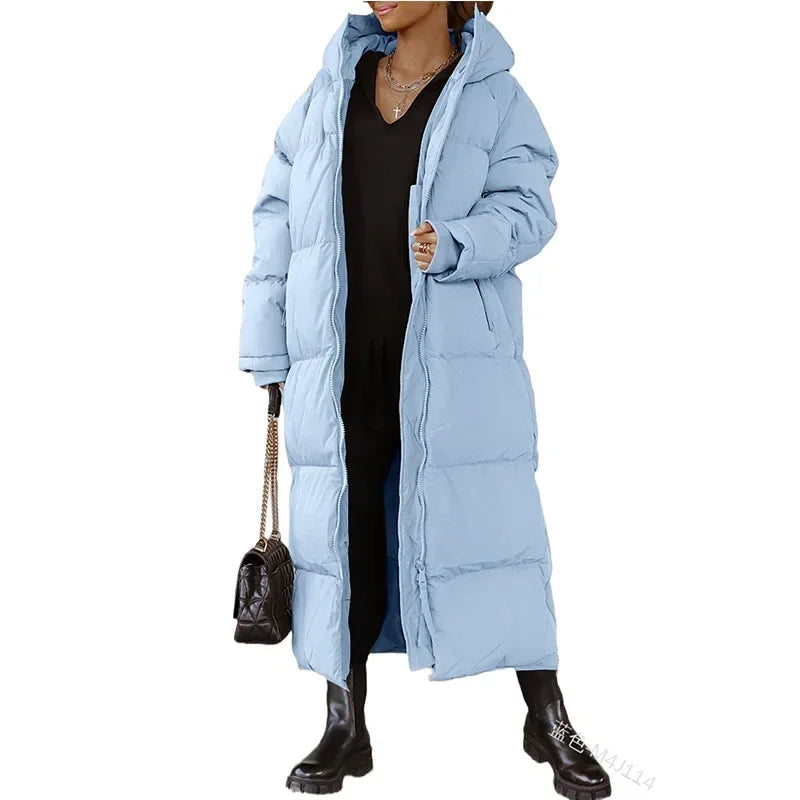 Élodie - Doudoune Féminine Oversize à Capuche