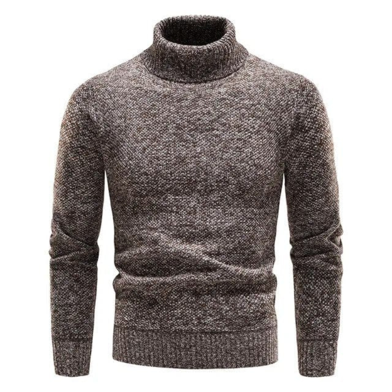 Maxime - Pull Col Roulé Élégant Sophistication Homme