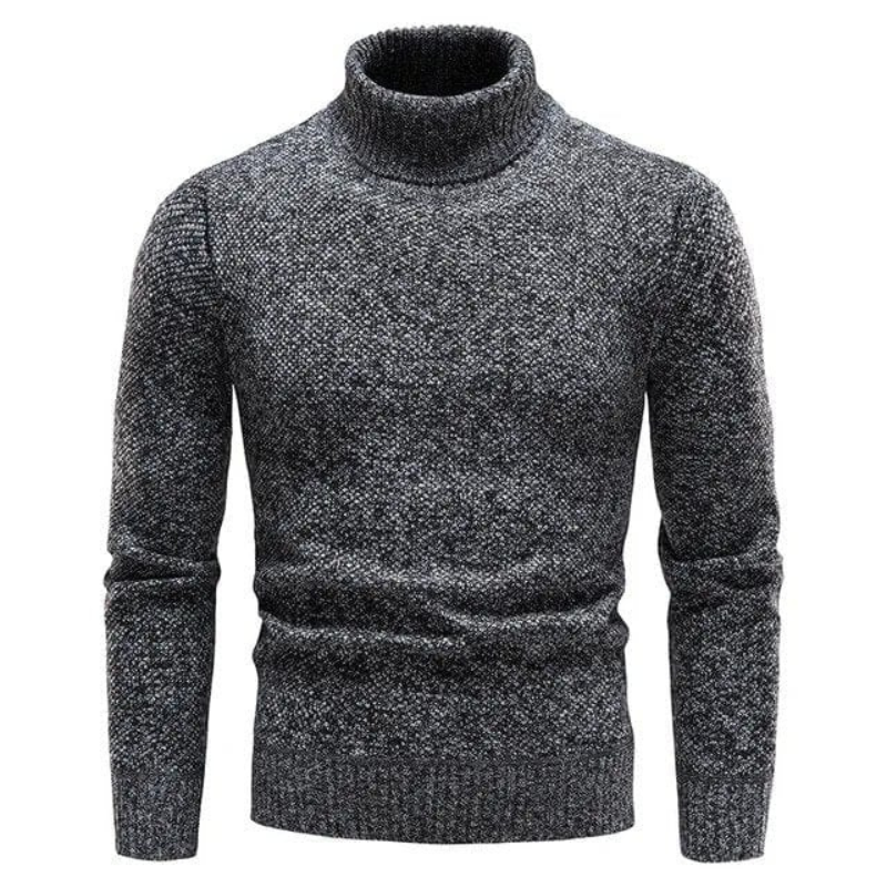 Maxime - Pull Col Roulé Élégant Sophistication Homme
