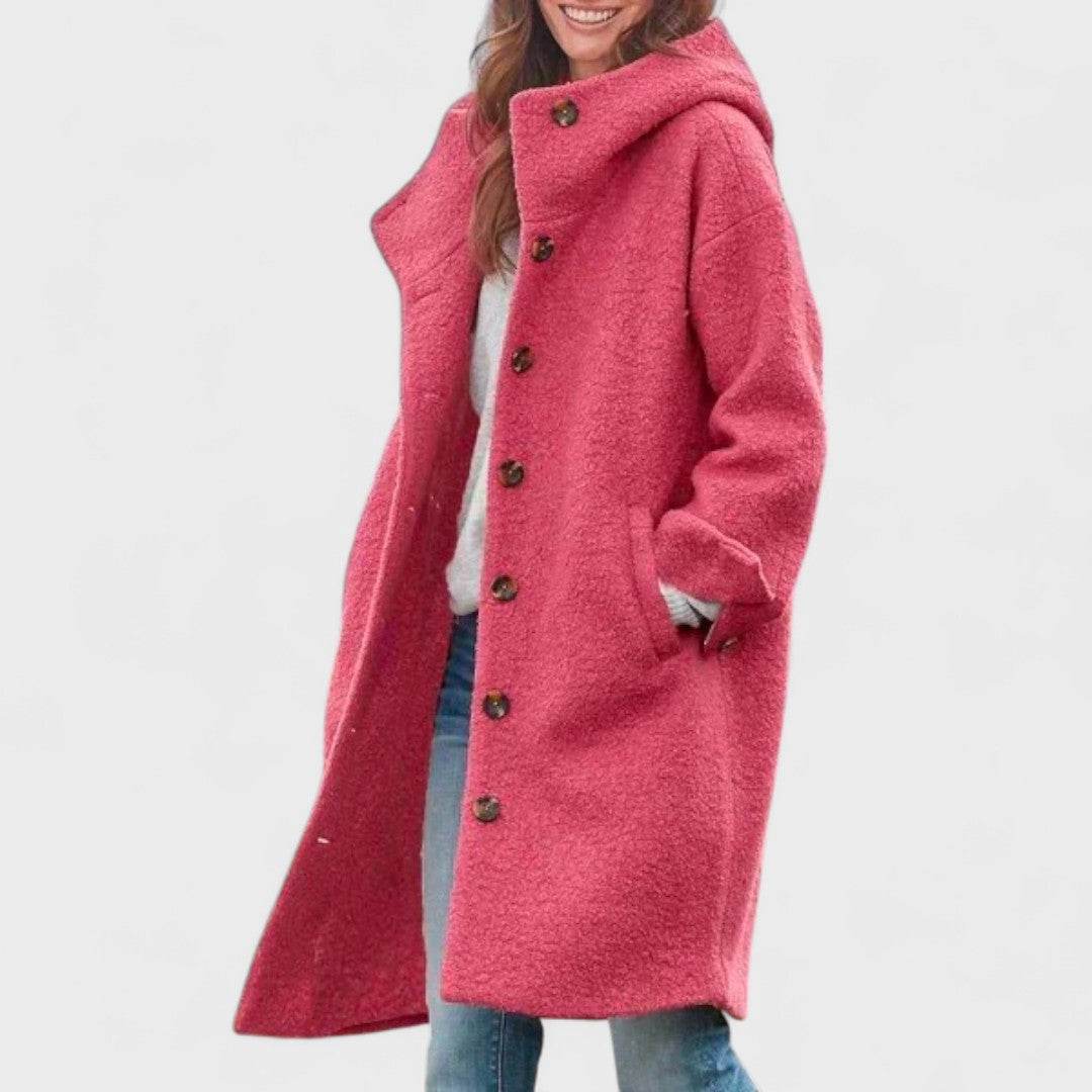Catherine | Manteau Chic Oversize Bouclé