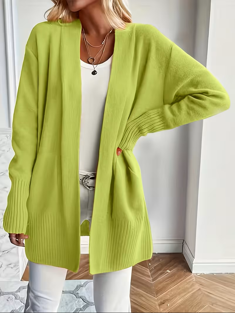 Caroline - Cardigan Élégant Oversize Ouvert