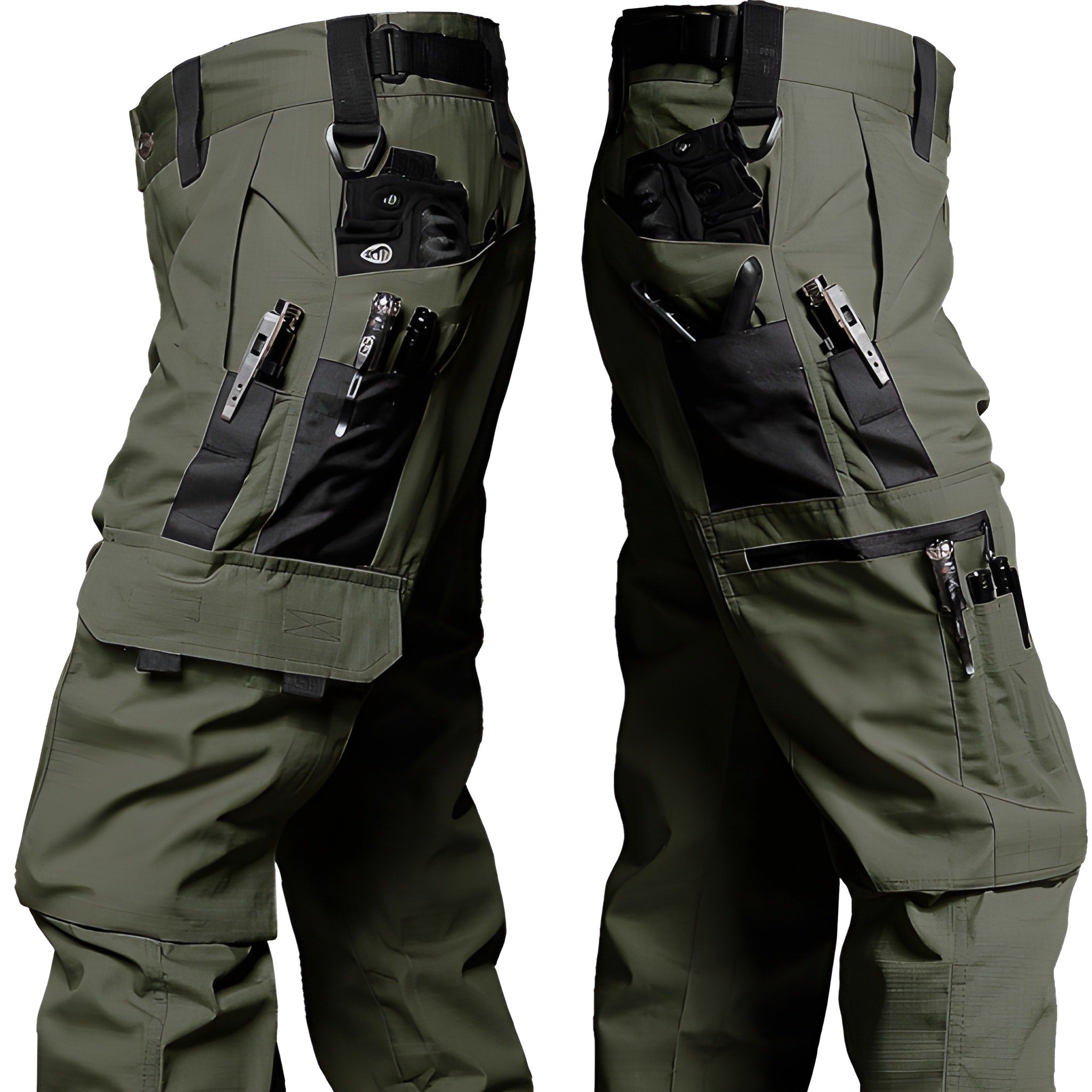 Vito - Pantalon Cargo Tactique Homme
