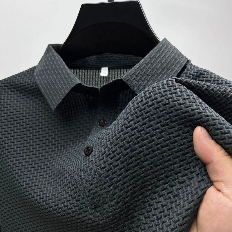 Felipe - Polo Texturé Élégant Homme