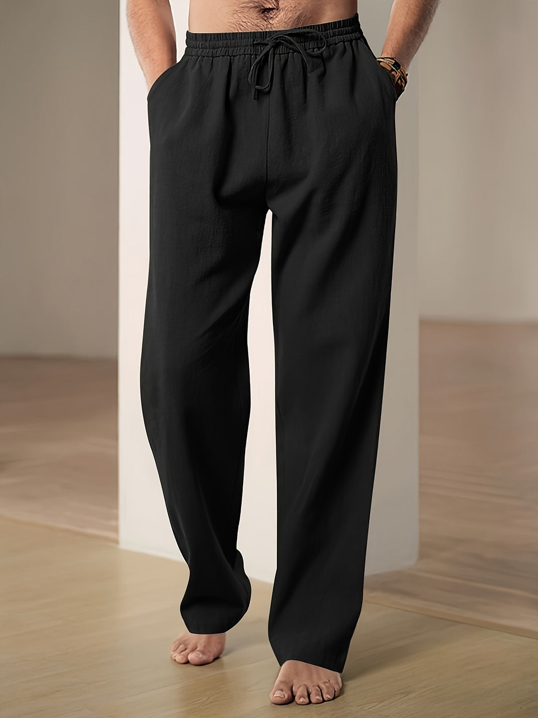 Rocco - Pantalon Lin Léger Homme