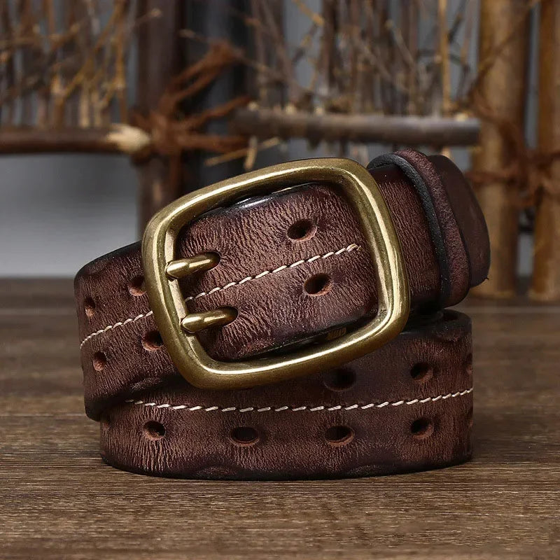 Manuel - Ceinture Cuir Classique Homme