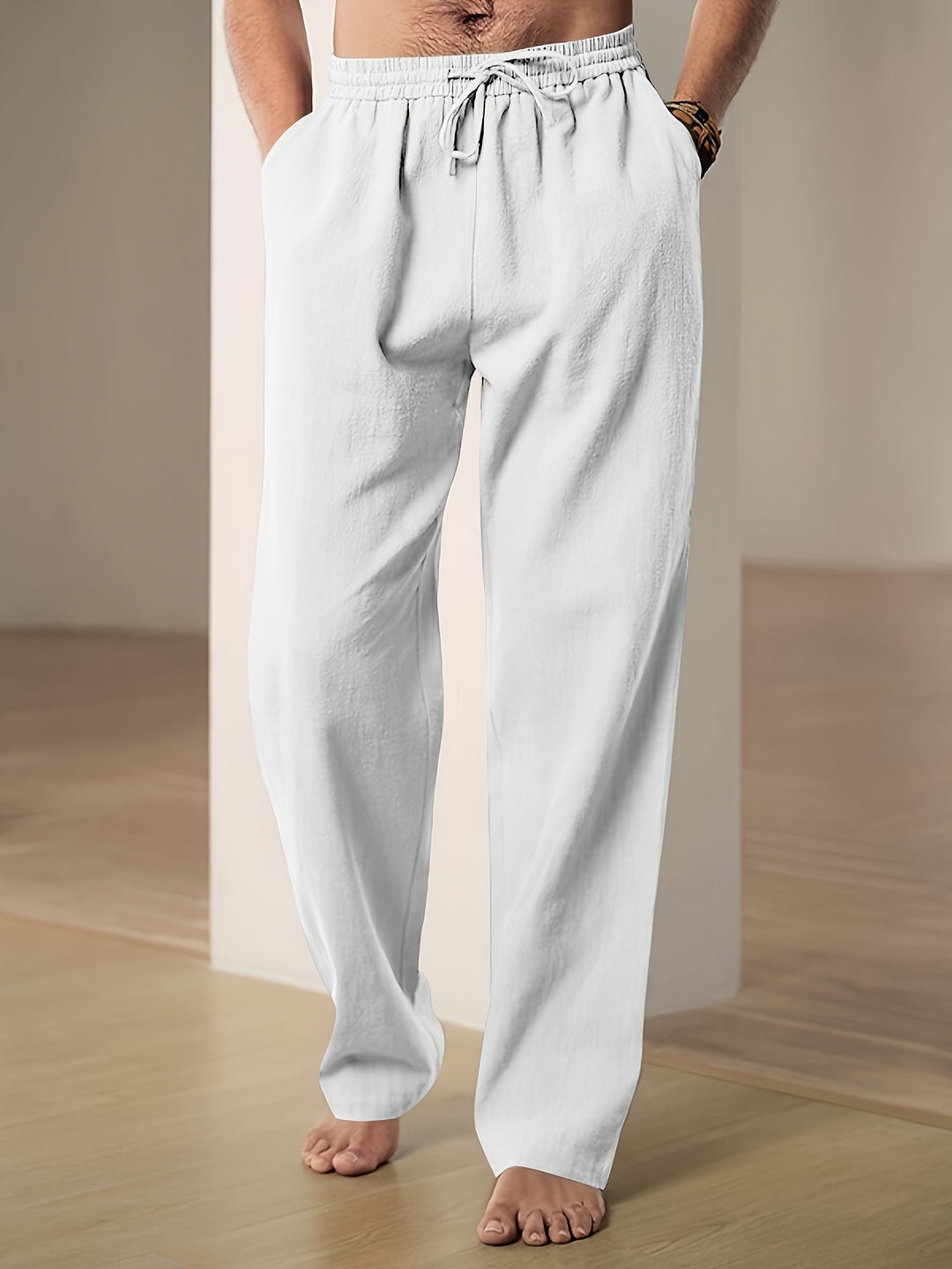 Rocco - Pantalon Lin Léger Homme