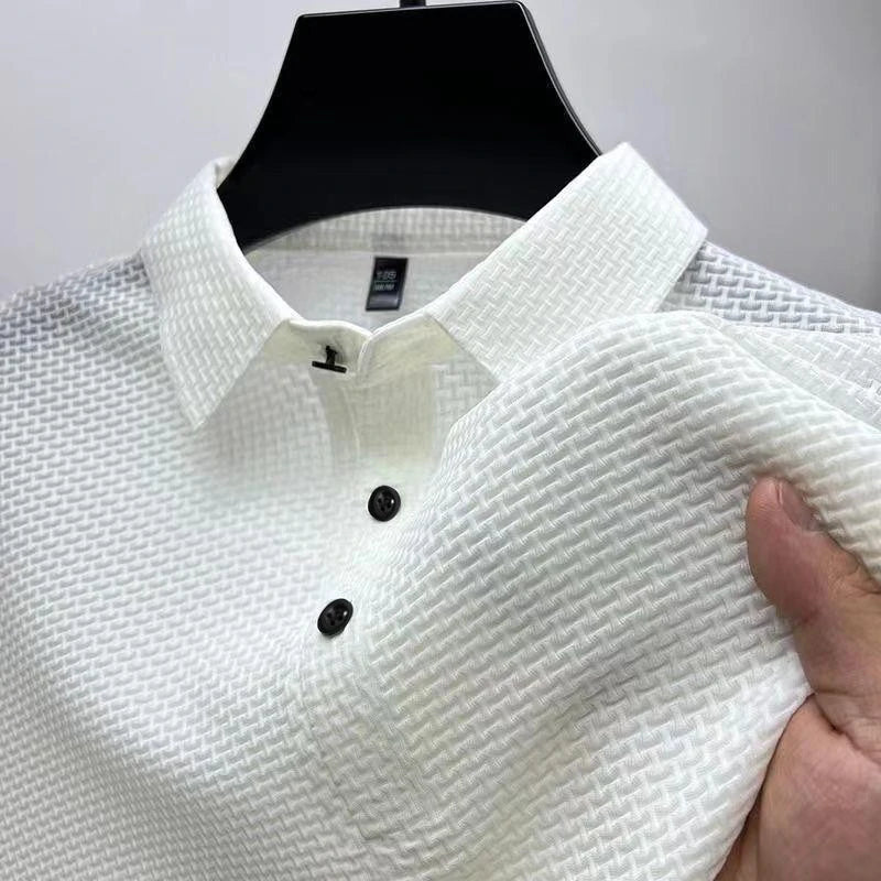 Felipe - Polo Texturé Élégant Homme
