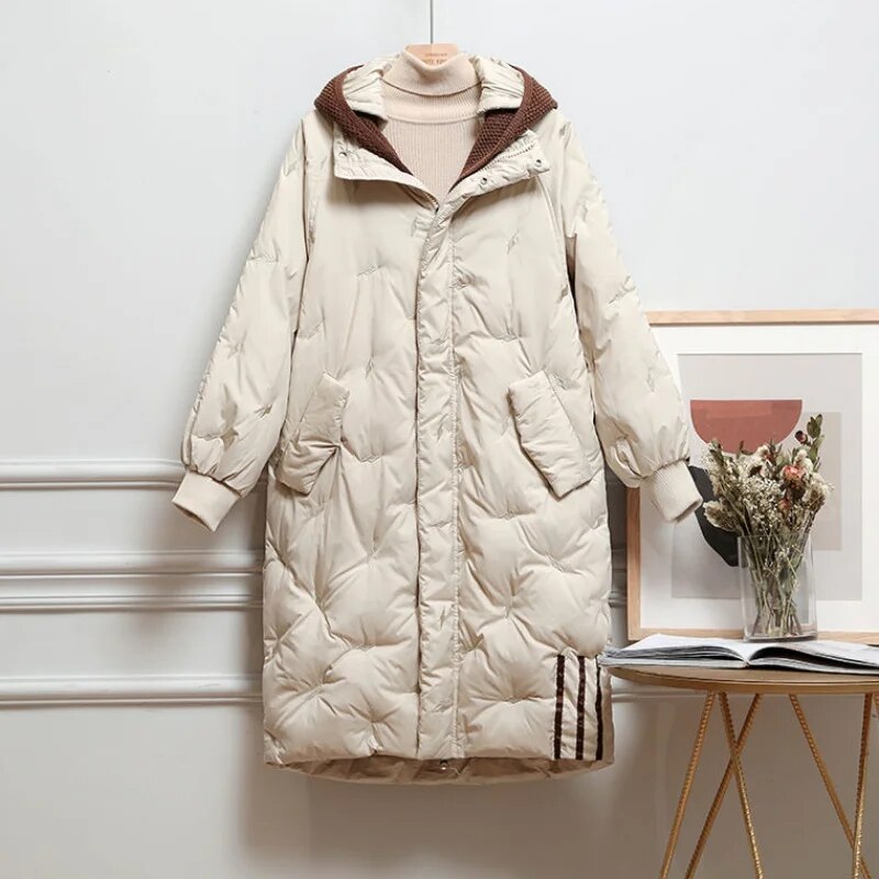 Danielle - Doudoune Chic Longue Oversize