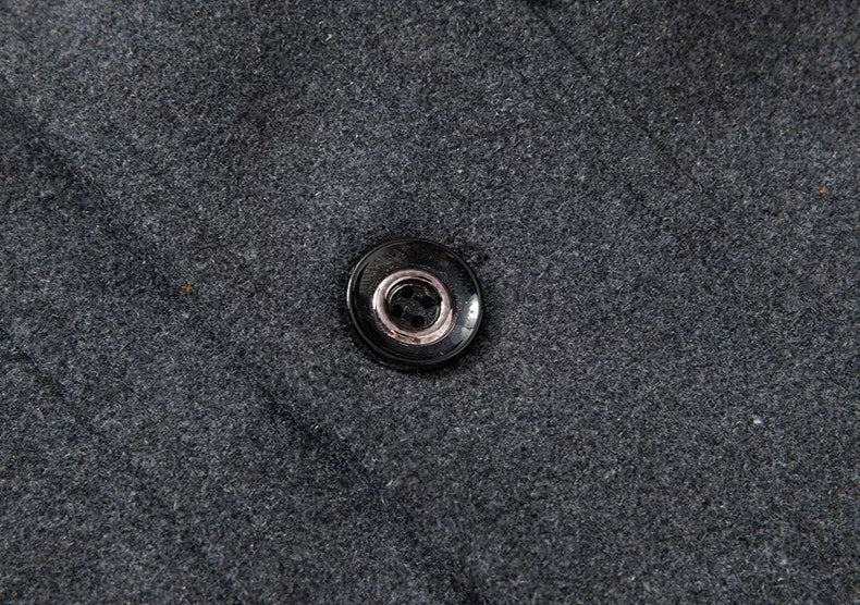 Michel - Manteau Classique Mi-Long Double Col