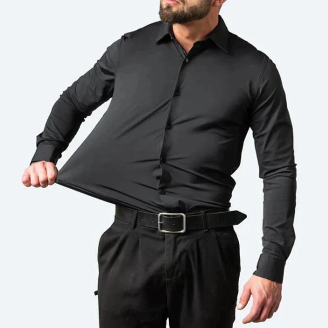 Vicente - Chemise Stretch Élégante Homme