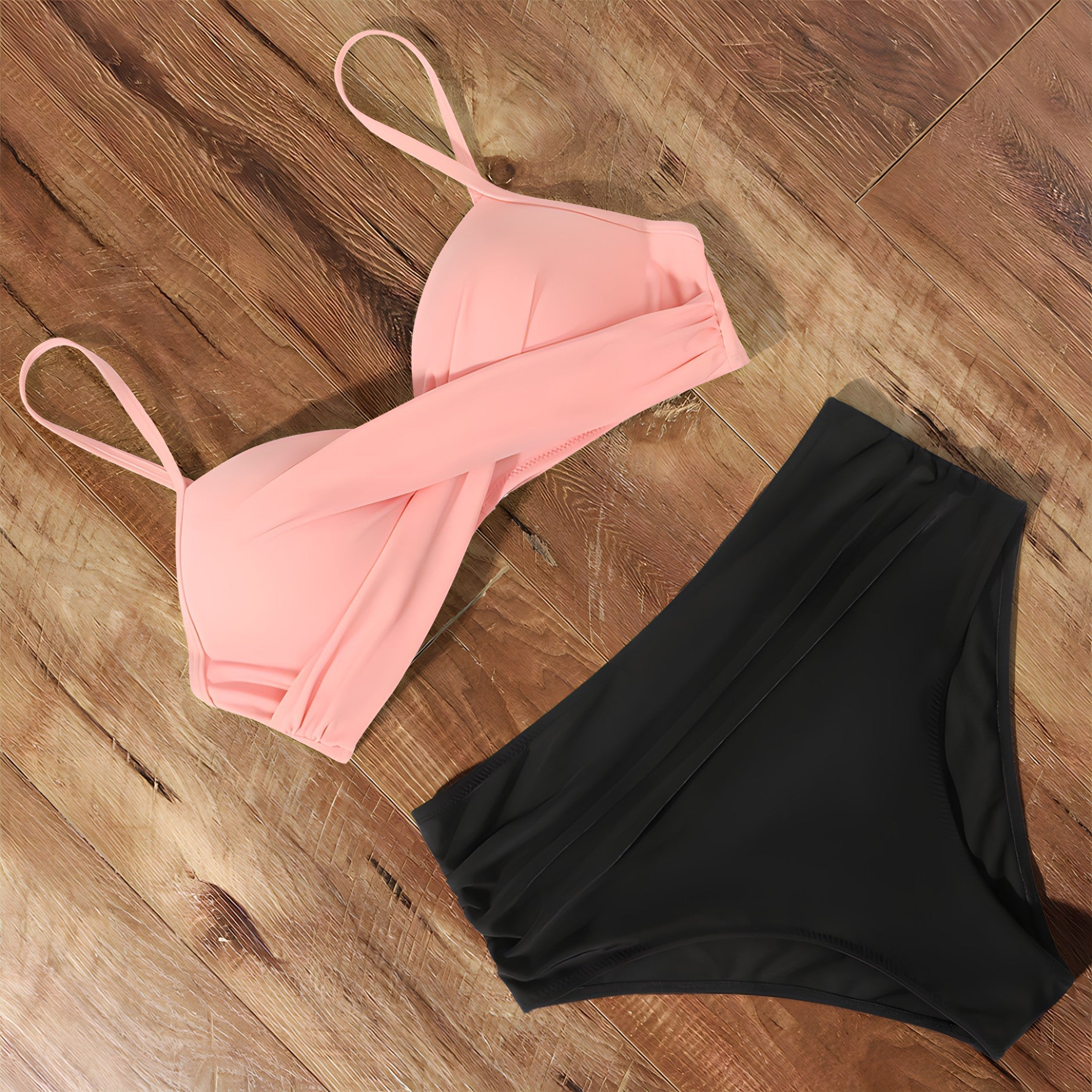 Léonie - Bikini Taille Haute Élégant Et Flatteur
