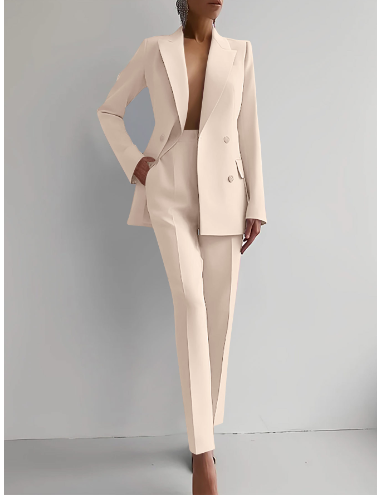 Variant image for Sarah - Ensemble Tailleur Femme - Blazer Chic et Pantalon Élégant - Femme-14